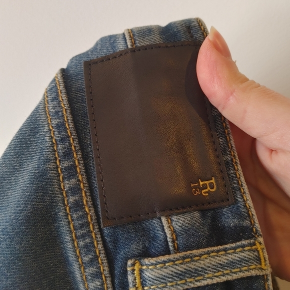 R13 Boy Skinny Garson with Half Undone Hem Size 26 - Picture 9 of 14